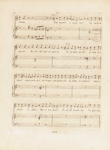 Partition de l'Elisabeth, reine d'Angleterre / musique de Rossini
