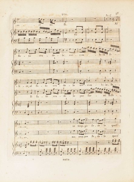 Partition de l'Elisabeth, reine d'Angleterre / musique de Rossini