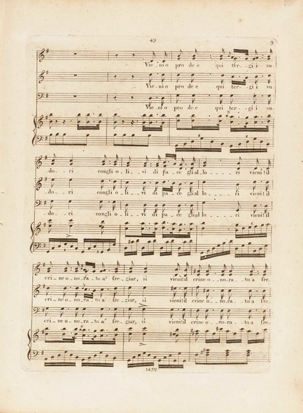 Partition de l'Elisabeth, reine d'Angleterre / musique de Rossini