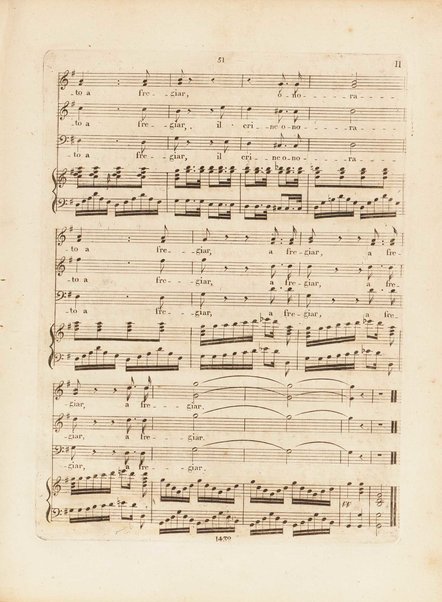 Partition de l'Elisabeth, reine d'Angleterre / musique de Rossini