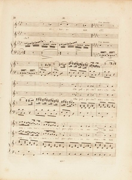 Partition de l'Elisabeth, reine d'Angleterre / musique de Rossini