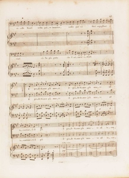 Maometto secondo : opera seria / del maestro G. Rossini