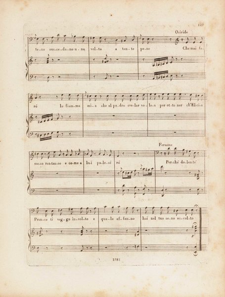 Partition di Mosè in Egitto : oratorio in tre atti / musica di Rossini ; ridotto per il piano forte