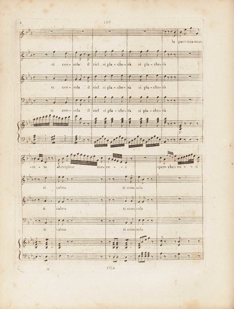 Partition di Mosè in Egitto : oratorio in tre atti / musica di Rossini ; ridotto per il piano forte