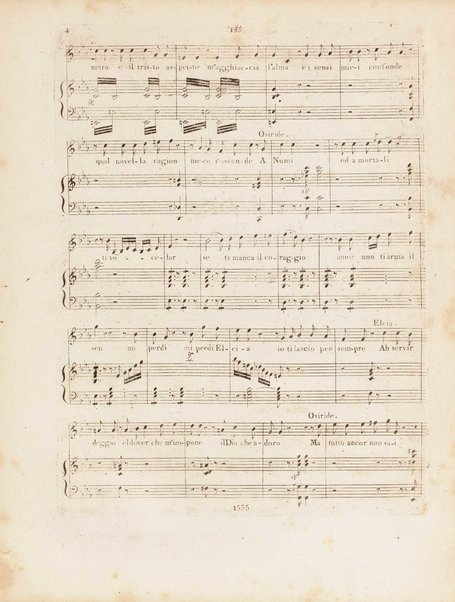 Partition di Mosè in Egitto : oratorio in tre atti / musica di Rossini ; ridotto per il piano forte