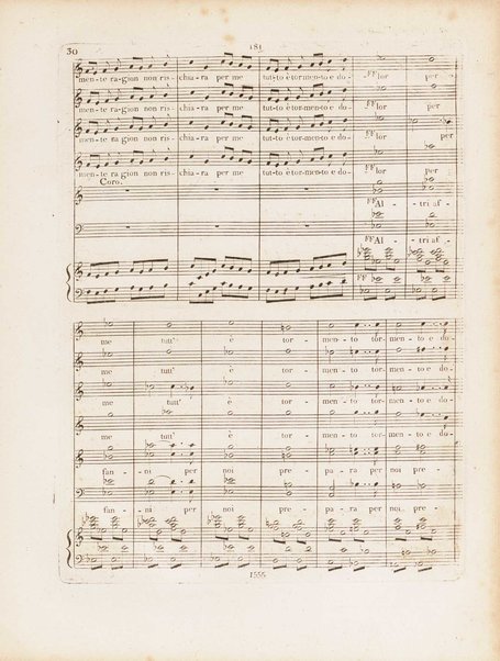 Partition di Mosè in Egitto : oratorio in tre atti / musica di Rossini ; ridotto per il piano forte