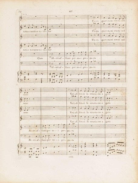 Partition di Mosè in Egitto : oratorio in tre atti / musica di Rossini ; ridotto per il piano forte