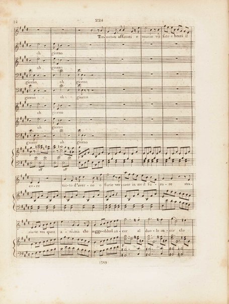 Partition di Mosè in Egitto : oratorio in tre atti / musica di Rossini ; ridotto per il piano forte