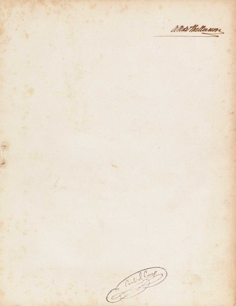 Partition di Mosè in Egitto : oratorio in tre atti / musica di Rossini ; ridotto per il piano forte