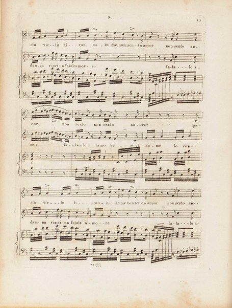 Partition di Mosè in Egitto : oratorio in tre atti / musica di Rossini ; ridotto per il piano forte