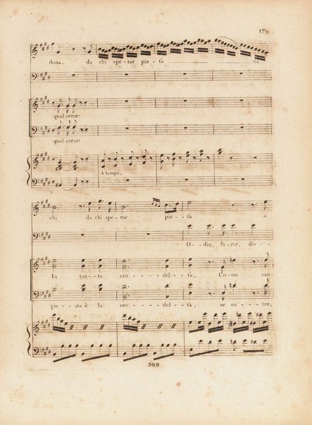 Otello ossia L'africano di Venezia : dramma-tragico in tre atti / del signor Gioachino Rossini ; ridotto per il pianoforte