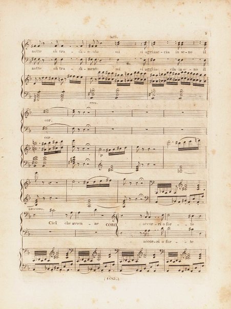 Partizione della Zelmira : opera seria in due atti / musica di G. Rossini