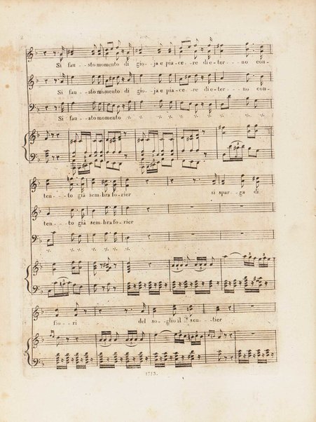 Partizione della Zelmira : opera seria in due atti / musica di G. Rossini