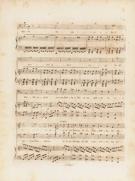 Partizione della Zelmira : opera seria in due atti / musica di G. Rossini