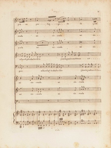 Partizione della Zelmira : opera seria in due atti / musica di G. Rossini