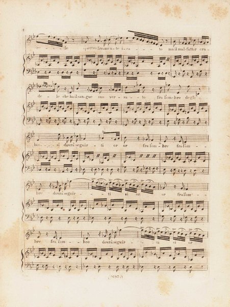 Partizione della Zelmira : opera seria in due atti / musica di G. Rossini