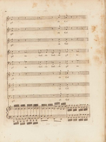 Partizione della Zelmira : opera seria in due atti / musica di G. Rossini