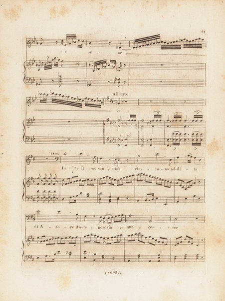 Partizione della Zelmira : opera seria in due atti / musica di G. Rossini