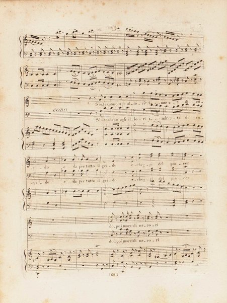 Partizione della Zelmira : opera seria in due atti / musica di G. Rossini