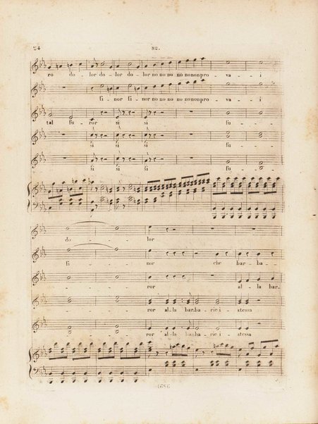 Partizione della Zelmira : opera seria in due atti / musica di G. Rossini