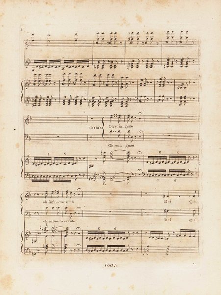 Partizione della Zelmira : opera seria in due atti / musica di G. Rossini