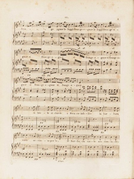 Partizione della Zelmira : opera seria in due atti / musica di G. Rossini