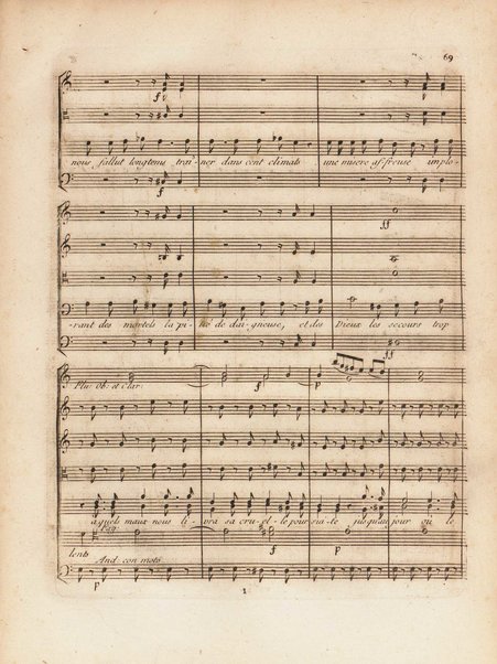 Les danaïdes : tragédie lyrique en cinq actes / mise en musique par Salieri, eleve de Gluck