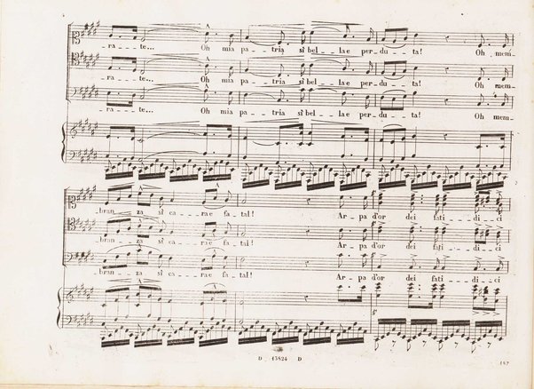 19: Va pensiero sull'ali dorate : coro di schiavi ebrei / Giuseppe Verdi