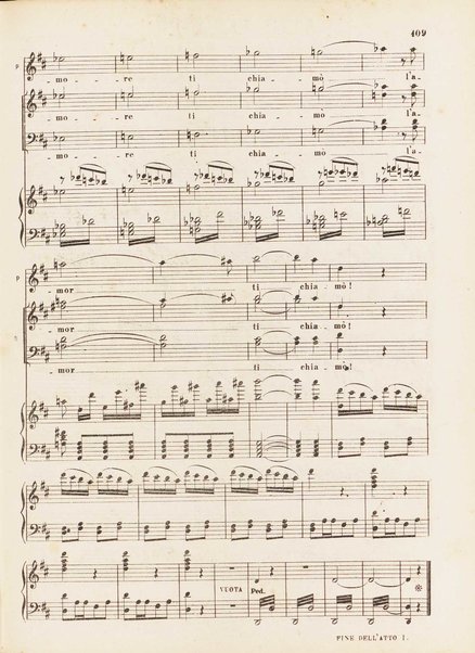 Gli Ugonotti : opera in cinque atti / di Eugenio Scribe ; musica di Giacomo Meyerbeer