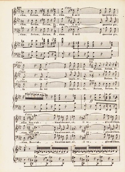 Gli Ugonotti : opera in cinque atti / di Eugenio Scribe ; musica di Giacomo Meyerbeer