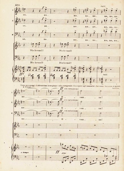 Gli Ugonotti : opera in cinque atti / di Eugenio Scribe ; musica di Giacomo Meyerbeer