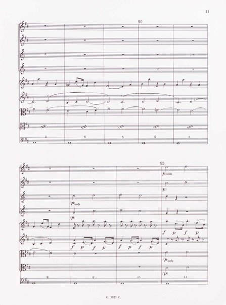 Sinfonia in re maggiore (1765) : per archi, 2 oboi e 2 corni (G. 490) / Luigi Boccherini ; a cura di Aldo Pais