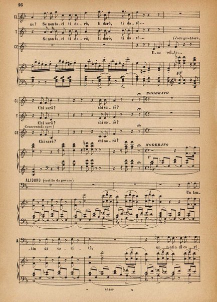 La Cenerentola / melodramma giocoso in due atti di Jacopo Ferretti ; [musica di] G. Rossini ; opera completa [ridotta per] canto e pianoforte