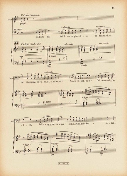 Bisanzio / Poema musicale in 3 atti e 4 quadri di Gustavo Macchi ; riduzione per canto e pianoforte di Roberto Kinsky