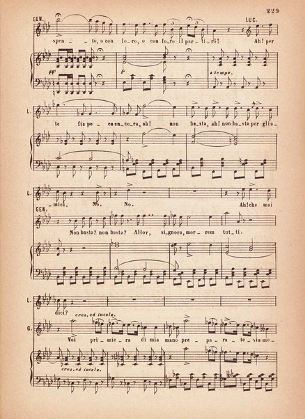 Lucrezia Borgia : opera completa per canto e pianoforte / G. Donizetti ; melodramma in un prologo e due atti \di Felice Romani!