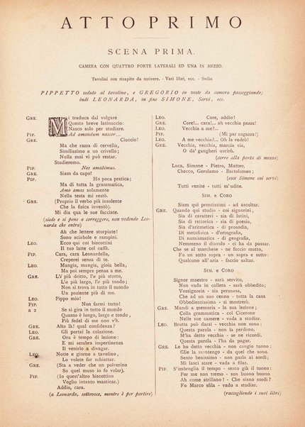 L'ajo nell'imbarazzo : opera completa per canto e pianoforte / Gaetano Donizetti ; melodramma giocoso in due atti \di Jacopo Ferretti!