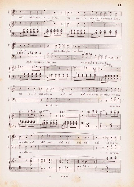 L'ajo nell'imbarazzo : opera completa per canto e pianoforte / Gaetano Donizetti ; melodramma giocoso in due atti \di Jacopo Ferretti!