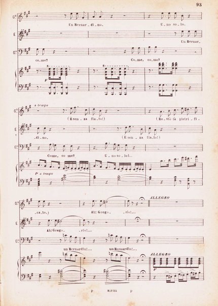 L'ajo nell'imbarazzo : opera completa per canto e pianoforte / Gaetano Donizetti ; melodramma giocoso in due atti \di Jacopo Ferretti!