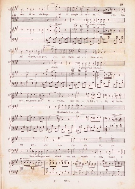 L'ajo nell'imbarazzo : opera completa per canto e pianoforte / Gaetano Donizetti ; melodramma giocoso in due atti \di Jacopo Ferretti!