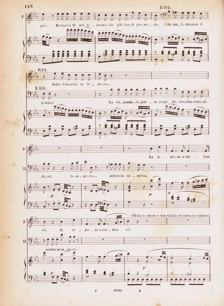 L'ajo nell'imbarazzo : opera completa per canto e pianoforte / Gaetano Donizetti ; melodramma giocoso in due atti \di Jacopo Ferretti!