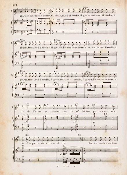 L'ajo nell'imbarazzo : opera completa per canto e pianoforte / Gaetano Donizetti ; melodramma giocoso in due atti \di Jacopo Ferretti!