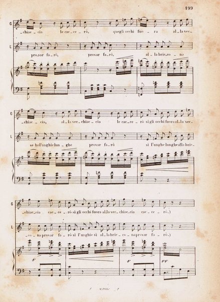 L'ajo nell'imbarazzo : opera completa per canto e pianoforte / Gaetano Donizetti ; melodramma giocoso in due atti \di Jacopo Ferretti!