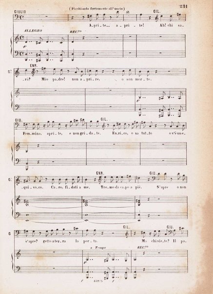 L'ajo nell'imbarazzo : opera completa per canto e pianoforte / Gaetano Donizetti ; melodramma giocoso in due atti \di Jacopo Ferretti!