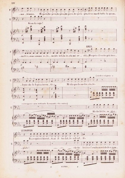 L'ajo nell'imbarazzo : opera completa per canto e pianoforte / Gaetano Donizetti ; melodramma giocoso in due atti \di Jacopo Ferretti!