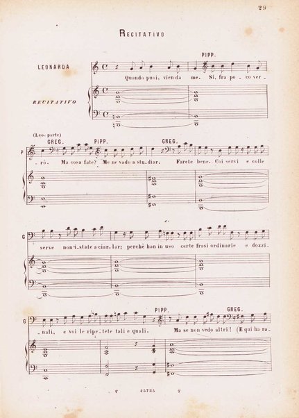 L'ajo nell'imbarazzo : opera completa per canto e pianoforte / Gaetano Donizetti ; melodramma giocoso in due atti \di Jacopo Ferretti!