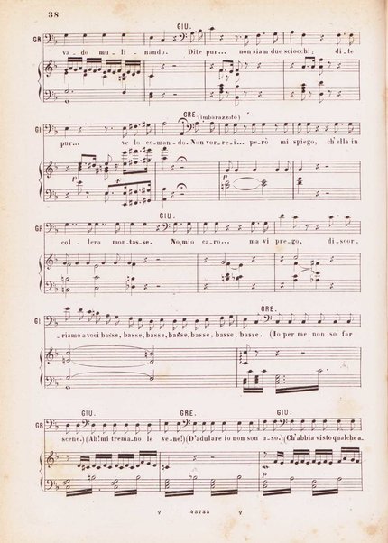 L'ajo nell'imbarazzo : opera completa per canto e pianoforte / Gaetano Donizetti ; melodramma giocoso in due atti \di Jacopo Ferretti!