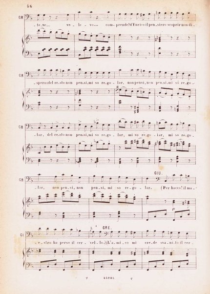 L'ajo nell'imbarazzo : opera completa per canto e pianoforte / Gaetano Donizetti ; melodramma giocoso in due atti \di Jacopo Ferretti!