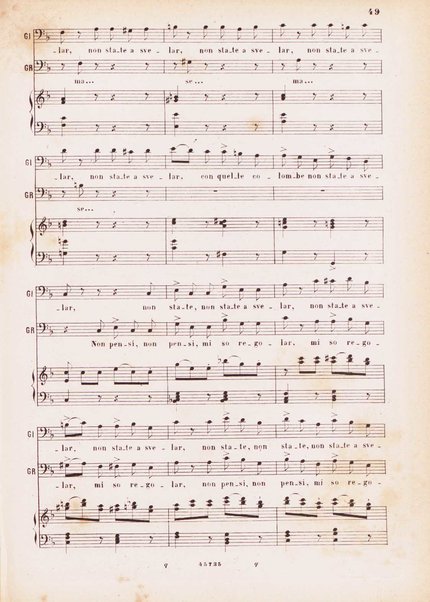 L'ajo nell'imbarazzo : opera completa per canto e pianoforte / Gaetano Donizetti ; melodramma giocoso in due atti \di Jacopo Ferretti!