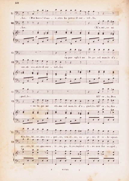 L'ajo nell'imbarazzo : opera completa per canto e pianoforte / Gaetano Donizetti ; melodramma giocoso in due atti \di Jacopo Ferretti!