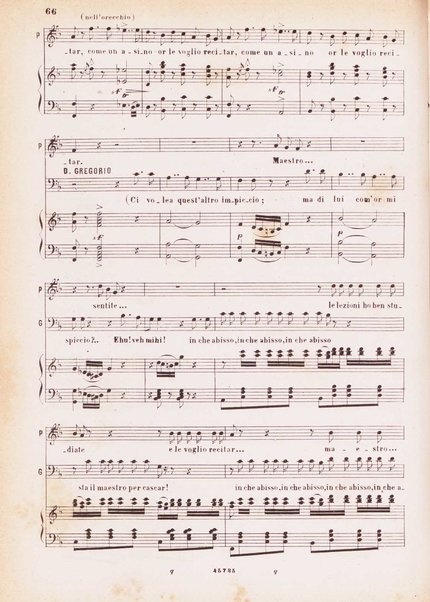 L'ajo nell'imbarazzo : opera completa per canto e pianoforte / Gaetano Donizetti ; melodramma giocoso in due atti \di Jacopo Ferretti!